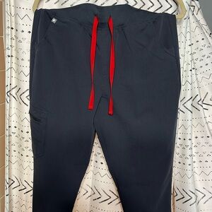 FIGS High Waisted Zamora Jogger - Charcoal